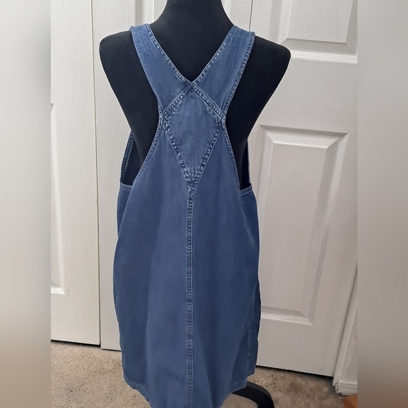 Marsh Landing Denim Overall Midi Dress - Picture 4 of 14
